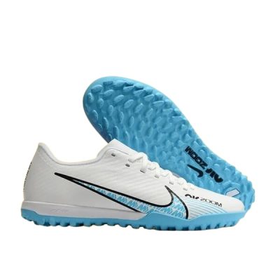 Giày Bóng Đá Trẻ Em TQ Nike Mercurial Vapor 15 Academy Trắng Xanh Biển TF