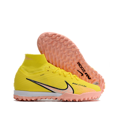 Giày Bóng Đá TQ Nike Mercurial Superfly 9 Elite Vàng Cam Cổ Cao TF