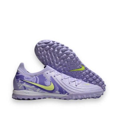 Giày Bóng Đá TQ Nike Phantom GX2 Elite Tím Vạch Xanh Lá TF